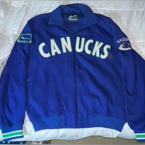 Vancouver Canucks Zip Up Sweater